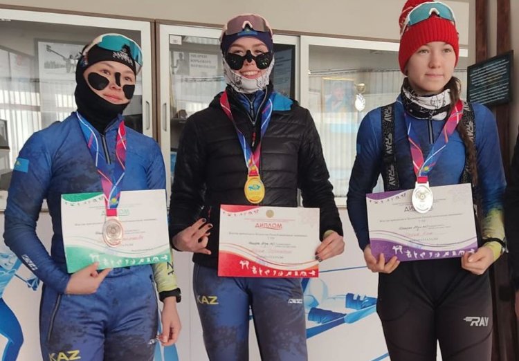 Юные павлодарки выступят на чемпионате мира по лыжным гонкам