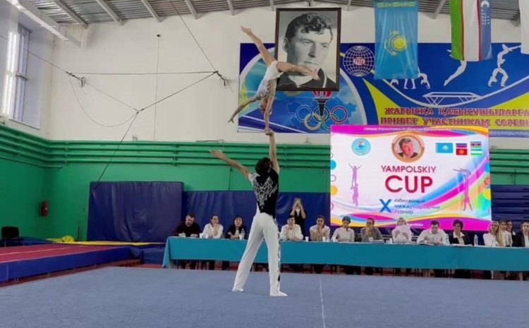 Павлодарлық акробаттар халықаралық турнирден жүлдемен оралды