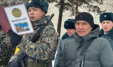 Павлодарда сарбаздар әскери ант қабылдады