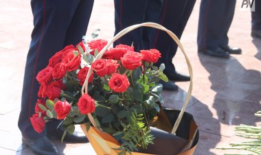 В Көрісу күні поздравили ветерана ОВД