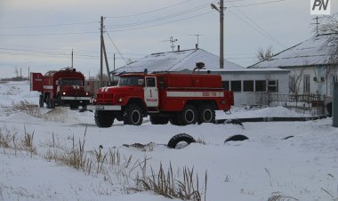В Павлодаре сгорел человек