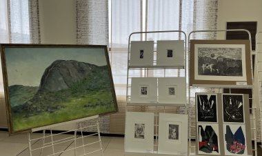 Павлодарлық студенттер жеке сурет көрмелерін ашты