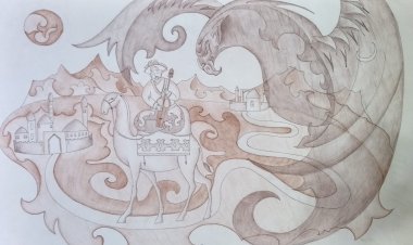 Павлодарские школьники показали животных в восточном стиле