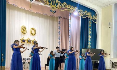 Павлодарские школьники исполнили произведения известных композиторов