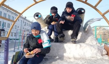 Павлодар ауданының оқушылары «Зарница» ойынын ойнады