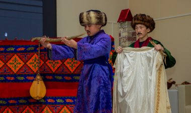 Павлодарда оқушылар Әбіш Кекілбаевтың шығармаларына сахналық қойылым жасады