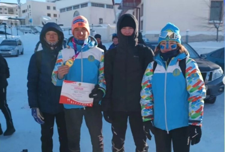 Павлодарский лыжник взял «золото» на чемпионате РК