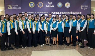 Грант за проект: павлодарских школьников наградили в Таразе