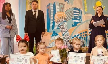 «Мен әлемді бейнелеймін»: Павлодар балабақшасында көркемсуреттен байқау өтті