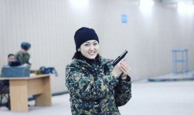 Павлодарлық әскери бөлімдердің бірінде екі баланың анасы қызмет атқарады