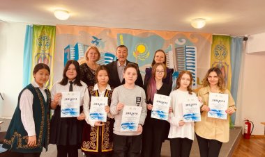 Юные павлодарцы изобразили мир без коррупции