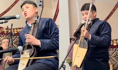 Павлодарлық айтыскерге елімізде жоқ ерекше жаңа аспап табысталды