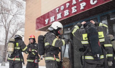 Эвакуацию при землетрясении отработали павлодарские студенты