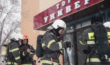 Павлодардағы университетте студенттер эвакуацияланды