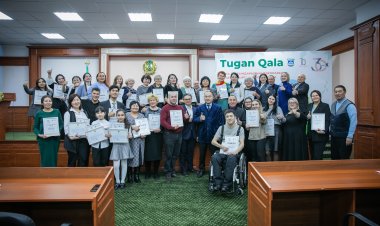 Ақсуда «Tugan qala» жобасына қатысқан бастамашыл тұрғындар марапатталды