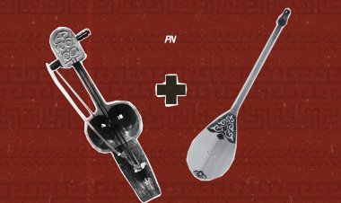 Павлодарскому айтыскеру подарили двуликий инструмент