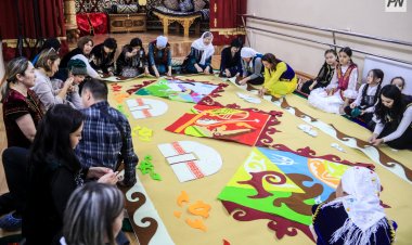 Павлодарда мектептер ұлттық нақышпен безендіріп жарысады