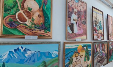 Павлодар және Ақсудың өнерлі оқушылары Наурыз нақыштарын салды