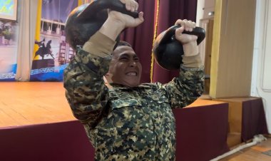 Павлодарда Ұлттық ұлан сарбаздары ұлттық спорт ойындарынан  сынға түсті