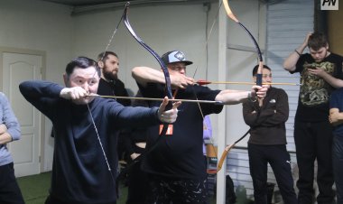 Павлодарда ірі компания қызметкерлері аңшылар мен жауынгерлердің рухын еске алды