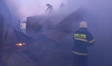 Ертіс ауданында саманнан салынған тұрғын үй өртенді