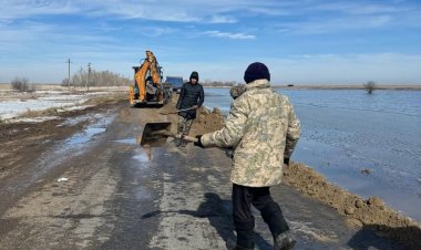 Павлодар облысында су тасқыны дрондармен бақылануда