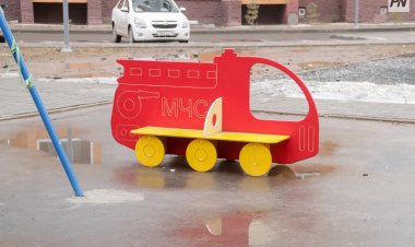 Биыл Екібастұзда 50 балалар ойын алаңы орнатылды