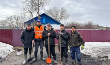 Ертіс ауданында су тасқынына қарсы жамағат жұмылдырылды