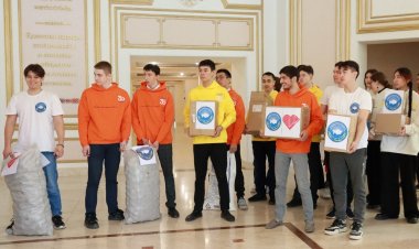 Павлодар ҚХА су тасқыны аймағындағы ауыл тұрғындары үшін тонна гуманитарлық көмек жинады