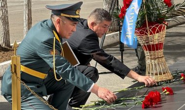 Павлодарские нацгвардейцы почтили память погибших казбатовцев