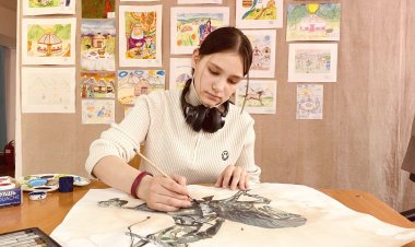 Павлодарлық жас суретшілер республикалық байқауда топ жарды