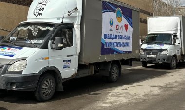 Гуманитарную помощь от павлодарцев получили жители двух регионов