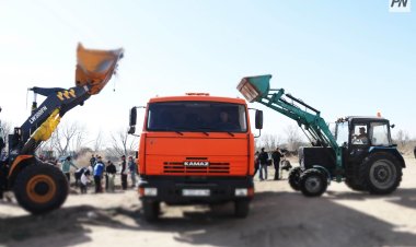 «Таза Қазақстан»: Павлодарлықтар тас жолын тазалауға күш біріктіреді