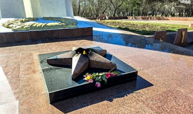 Павлодарцев пригласили возложить цветы к Обелиску Славы