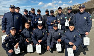 Павлодарлық құтқарушыларға Президенттің атынан естелік сыйлықтар берілді