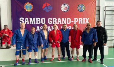 Павлодарские ветераны стали лучшими самбистами страны