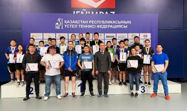 В Павлодаре определились лучшие игроки в настольный теннис