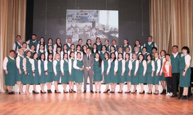 Екібастұздағы мектептің жарты ғасырлық мерейтойы аталып өтті