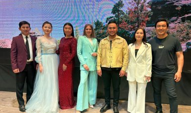 Артисты павлодарской филармонии дали концерт в Баянауле