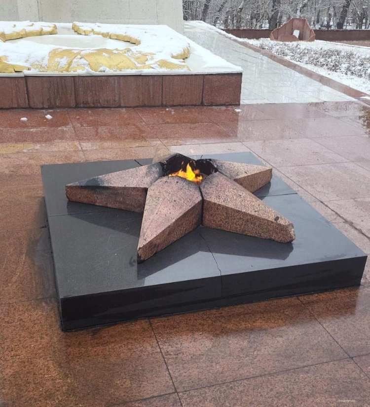 В Павлодаре восстановили мемориал