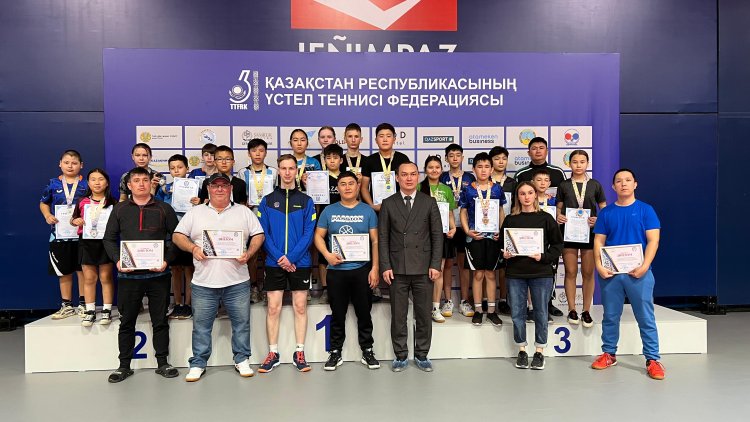 В Павлодаре определились лучшие игроки в настольный теннис