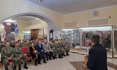 Павлодарлық музейде Отан қорғаушылар күні атап өтілді