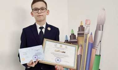 Павлодарлық жас суретшінің суреті ұлттық энциклопедияға енді