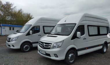 Два новых автобуса запустили по маршруту Павлодар – Аксу