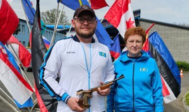 Павлодарский спортсмен «выбил» из пистолета серебряную медаль