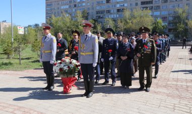 Павлодарда жас полиция қызметкерлері салтанатты түрде ант қабылдады