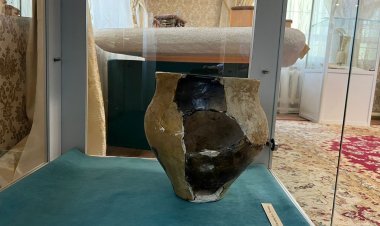 Павлодарда Сақ дәуіріне тиесілі құмыра музейге қойылды