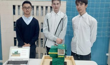 Павлодарлық жас өнертапқыштар электр қуатын үнемдеу макетін жасады