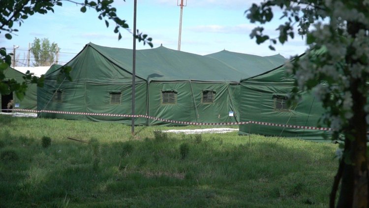 В Павлодарской области разбили лагерь для ищущих убежище
