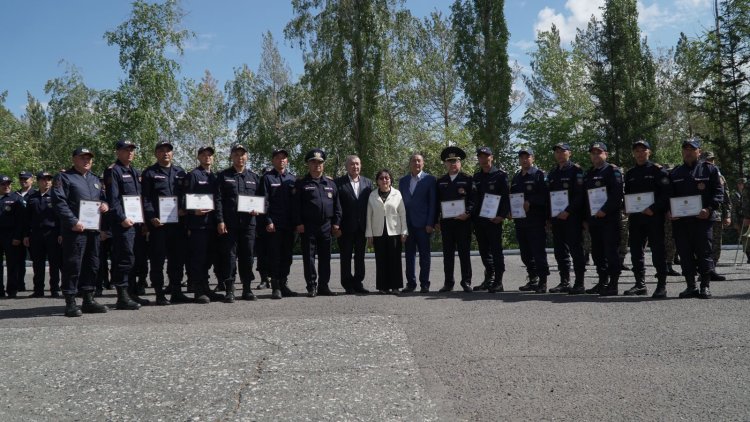 Павлодарлық өрт сөндірушілер СҚО-дан батыр болып оралды